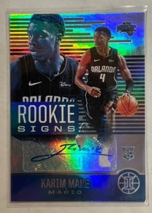Illusions Karim Mane R/C Rookie Signs 2020-21 automático - Imagen 1 de 2