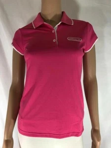 NWT Adidas Performance Women’s Top Polo Golf Shirt Fuchsia Buttons Size XS - Picture 1 of 11