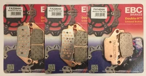 Triumph Street Triple 675 (2007 to 2012) EBC Sintered FRONT and REAR Brake Pads - Picture 1 of 9