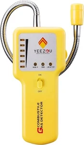 Techamor Y201 Rilevatore di gas combustibile metano propano portatile a batteria - Foto 1 di 8