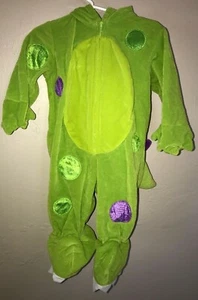 baby boys MINIWEAR HALLOWEEN plush DINOSAUR COSTUME size 6/9 month SUPER COND! - Picture 1 of 2