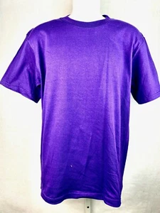 Blanko Baumwolle T-Shirt Kurzarm Lila - Bild 1 von 1