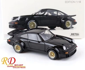 1976 PORSCHE 911 934 RSR COUPE BLACK 1:18 SCALE BY SCHUCO - Picture 1 of 8