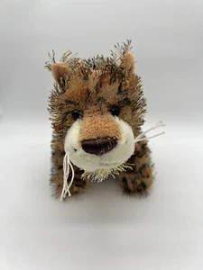 Webkinz Plush Leopard No Code Ganz 9" Cheetah Cat Floppy Soft Toy Stuffed Animal - Picture 1 of 9