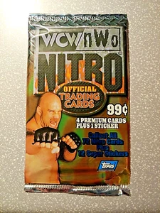 1999 Topps WCW/NWO Nitro Wrestling Trading Cards / Sealed 99c Hobby Pack - Bild 1 von 1