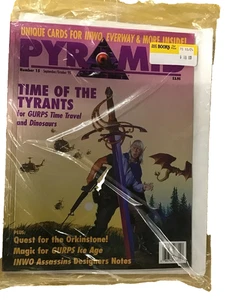 Pyramid Magazine, Number 15 Steve Jackson INWO Convenience Stores In Shrink Wrap - Picture 1 of 3