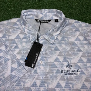 NEU Bluejack National Travis Mathew Polo Golf Shirt Neu mit Etikett Performance Neu mit Etikett Herren XL - Bild 1 von 9