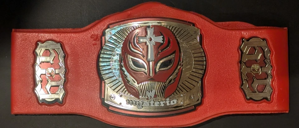 Cinturón de espuma vintage rojo Rey Mysterio Wwe para niños raro Foto 1 de 1
