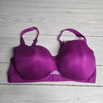 Sujetador Cacique Talla 42F Sujetador Ligeramente Forrado Cobertura Completa Púrpura Foto 1 de 4