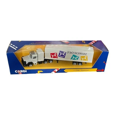 Corgi Collectible Semi Trailer Truck FAO Schwarz C1246 Scammel - Image 1 of 4
