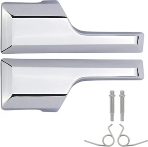 TQPONLY Interior Door Handle,Compatible with 2007-2017 07-17 1 Pair, Chrome - Picture 1 of 5