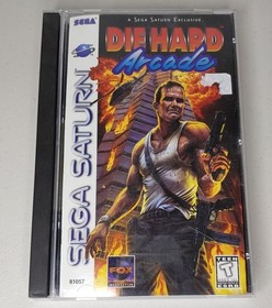 Die Hard Arcade  - Sega Saturn - CIB with Reg Card