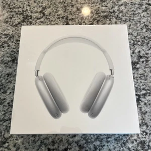 Apple AirPods Max Wireless Over-Ear Headset - Silver - Zdjęcie 1 z 7