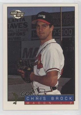 1993-94 Fleer Excel Chris Brock #152 - Image 1 of 2
