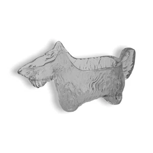 Vintage Scotty Dog Creamer, Candy, Trinket Dish, L.E. Smith Glass - Picture 1 of 7