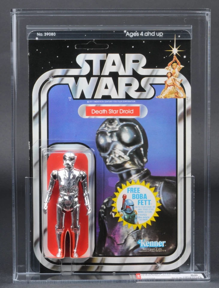 Star Wars 1978 Death Star Droid 20 Back G Vintage Kenner 39080