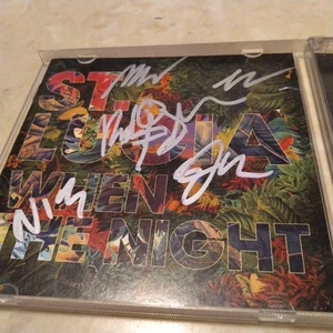 SIGNED st.lucia - when the night autograph cd - Picture 1 of 3