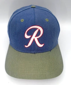 De colección Richmond Braves Ligas Menores Béisbol Budweiser Denim Snapback Sombrero NUEVO - Imagen 1 de 7