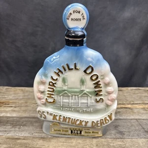 1969 Churchill Downs 95th "Run for the Roses" Kentucky Derby Jim Beam Decanter - Picture 1 of 5