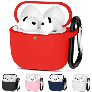 For Apple Airpods 4 Shockproof Hard Hybrid Keychain Case Cover - Picture 1 of 20