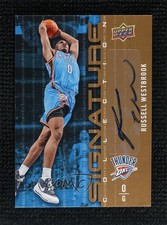 2009-10 Upper Deck Signature Collection Russell Westbrook #95 Auto