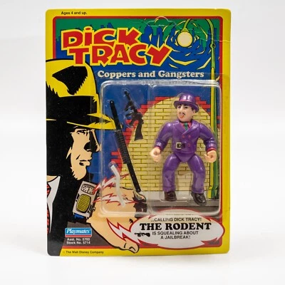 1990 Dick Tracy The Rodent Coppers And Gangsters NUEVO SELLADO Playmates De colección  Foto 1 de 4