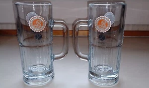 (Libbey brand) 2-Tankard Mugs Restaurant Ware/ CIA Brewery. - Picture 1 of 11