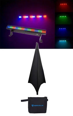 Chauvet COLORSTRIP MINI DMX LED Multi-Color DJ Light Bar Color Strip+Free Scrim - Image 1 of 4