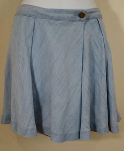 MICHAEL BY MICHAEL KORS Women's Pale Blue Lyocell Summer Shorts Sz4/27 BNWT - Picture 1 of 5
