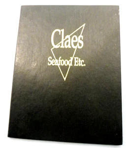 Menú de colección Claes restaurante de mariscos Laguna Hotel Laguna Beach California - Imagen 1 de 6