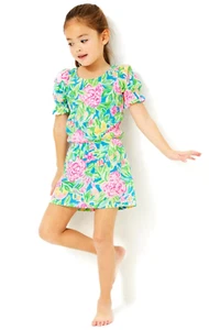 NWT LILLY PULITZER SIZE X-LARGE MINI ADLEY SKORT ROMPER *GROVE GARDEN* - Picture 1 of 3