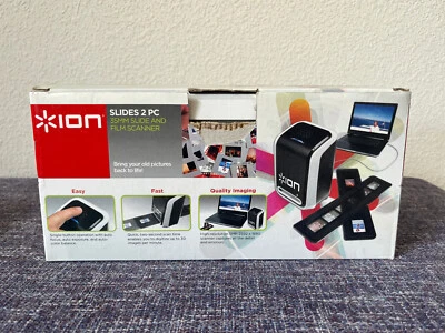 ION Slides 2 PC 35mm Slide and Film Scanner NEW NIB Unused - Image 1 of 4