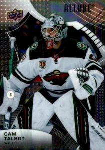 2021-2022 Upper Deck Allure Hockey #33 Cam Talbot Minnesota Wild - Picture 1 of 2
