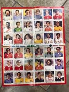 FIGURINE ESPANA 82 DEL GIORNALINO -- FOGLIO INTERO DA RITAGLIARE -- 36 FIGURINE  - Imagen 1 de 2