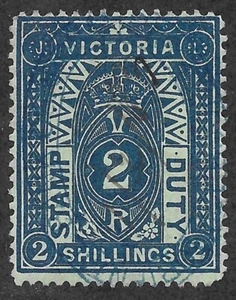 Victoria #AR37 Used VF - 2 Shilings -- cv.$45 - Picture 1 of 2