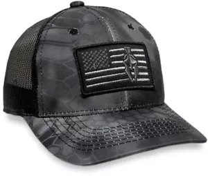 Kryptek® Typhon™/Black Camo Cap - Picture 1 of 3