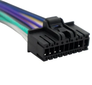 Sony XR-350 Aftermarket Stereo Radio Receiver Replacement Wire Harness Cable - Picture 1 of 2