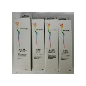4 XL inchiostri bottiglia non OEM 102 to adatti ET2700, ET-3700, ET-4750, ET-15000 - Foto 1 di 1