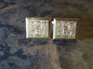 Vintage 14CT Gold Men's Cufflinks Ideal Birthday/Valentine/Xmas Gift/Present - Picture 1 of 4