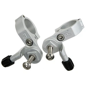 Paul Components Shimano Thumbies Shifter Mounts, 22.2mm Slvr Pair - Picture 1 of 2