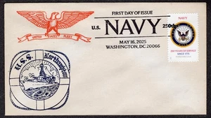 2025 USS Northampton (Scott 6004) - Lupton FDC TD183 - Foto 1 di 1