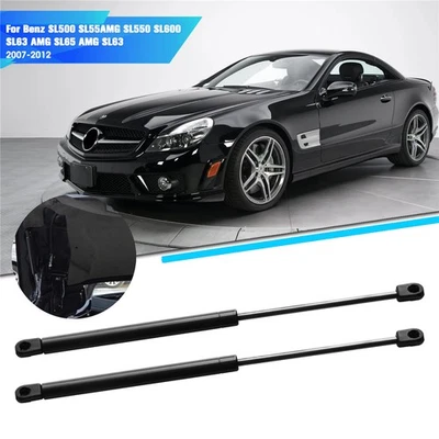 2Pcs Gas Shock Struts Lift Support For Mercedes-Benz SL Rear Trunk Tailgate Foto 1 de 4