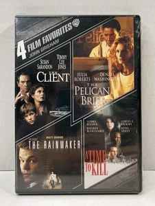 John Grisham - 4 Film Favorites (DVD, 2013) - Warner Bros. - Brand New/Sealed - Picture 1 of 6