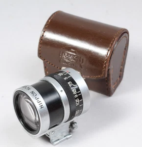 NIKON NIPPON KOGAKU VARIFOCAL VIEWFINDER 3.5-13.5CM CLEAN GLASS VERY CLEAN - Picture 1 of 6