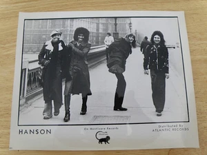 FOTO PUBLICITARIA MUSICAL DE COLECCIÓN HANSON GRUPO DE BANDA DESCONOCIDA - Imagen 1 de 1