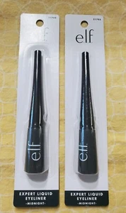 Lot of 2 e.l.f. Expert liquid eyeliner 21703 Midnight - Picture 1 of 1