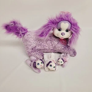 Puppy Surprise Purple White Momma and 3 Puppies Just Play 2017 - Picture 1 of 7