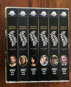 RICH MAN POOR MAN COMPLETE VHS TAPE SET 1976 ABC MINISERIES LIKE NEW RARE - Picture 1 of 8