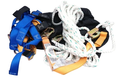 Nuevo Kit de Techo Werner K111204, Arnés Safty Básico de 50 Pies, Bolsa de Lona Foto 1 de 4