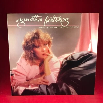 AGNETHA FÄLTSKOG Wrap Your Arms Around Me 1983 UK VINYL LP + INNER ABBA original - Image 1 of 4